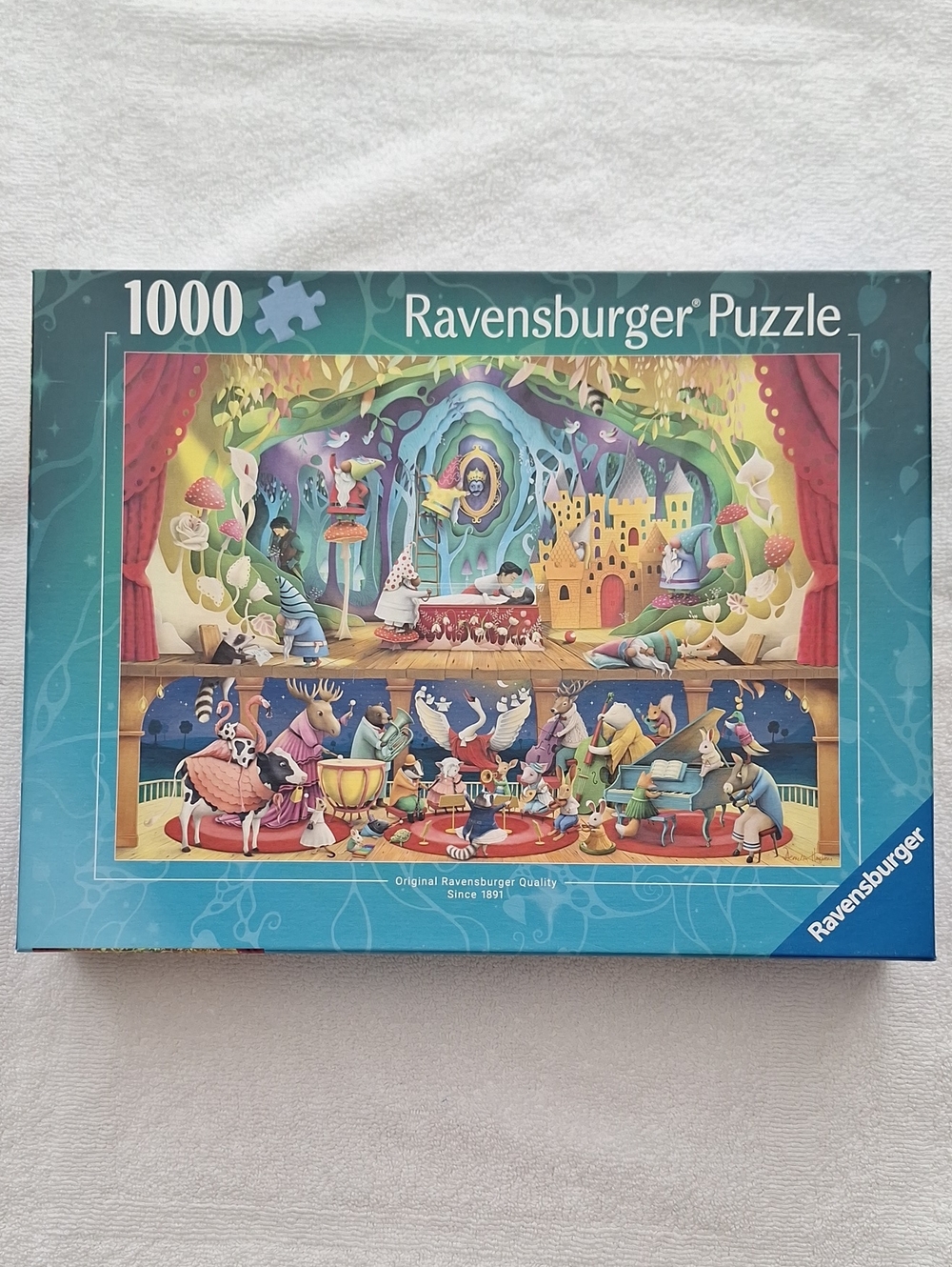 NEW Ravensburger Demelsa Haughton 1000pc Puzzle Snow White And The 7 Gnomes